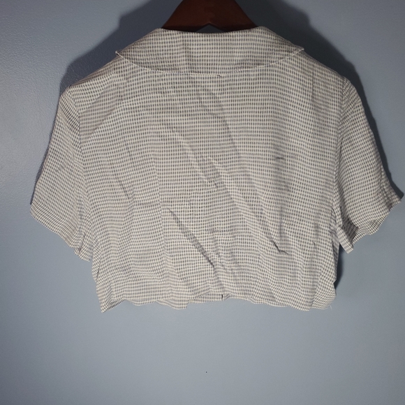 Vintage Maggy London Petites Top Size 10  Made In USA - Picture 4 of 4